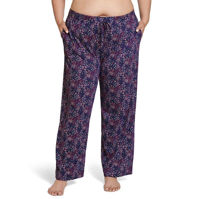 Plus Size Jockey Everyday Essentials Pajama Pants, Womens Purple Product Image