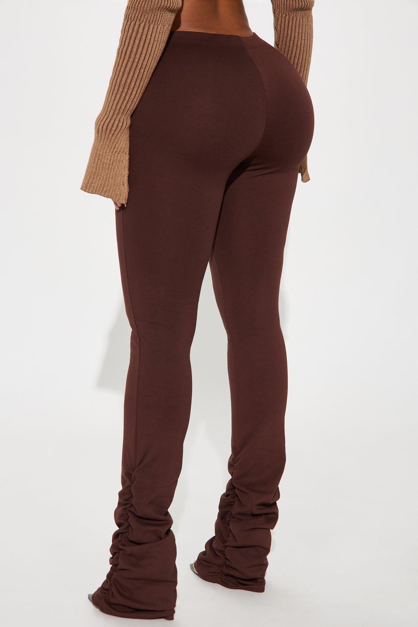 Love Galore Stacked Legging - Chocolate Product Image