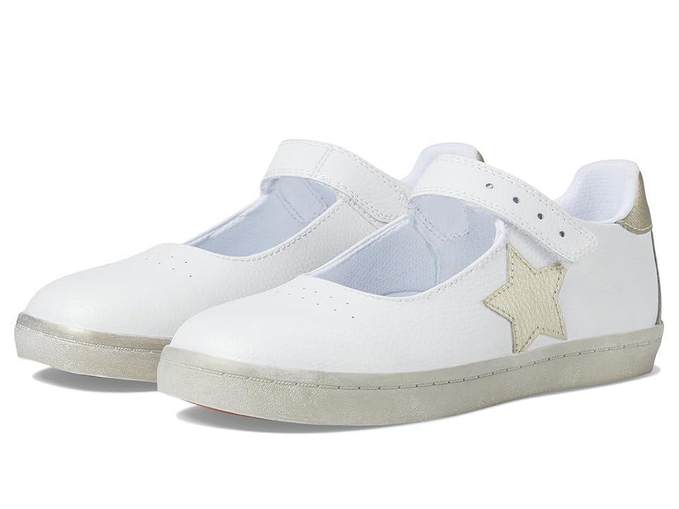 FootMates Stella-Leather (Infant/Toddler/Little Kid) (White Leather) Girls Shoes Product Image