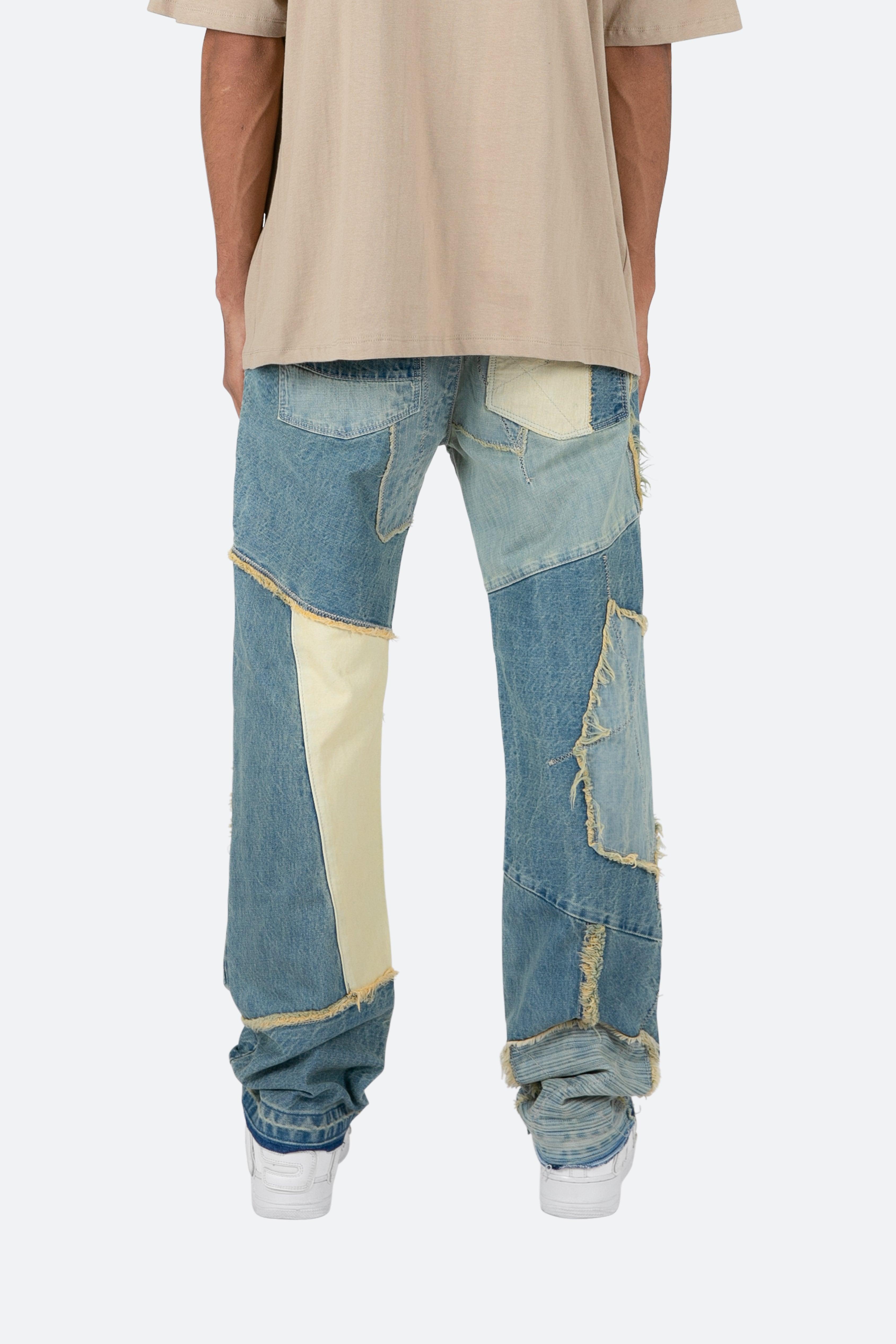 V164 Baggy Denim - Vintage Blue Product Image