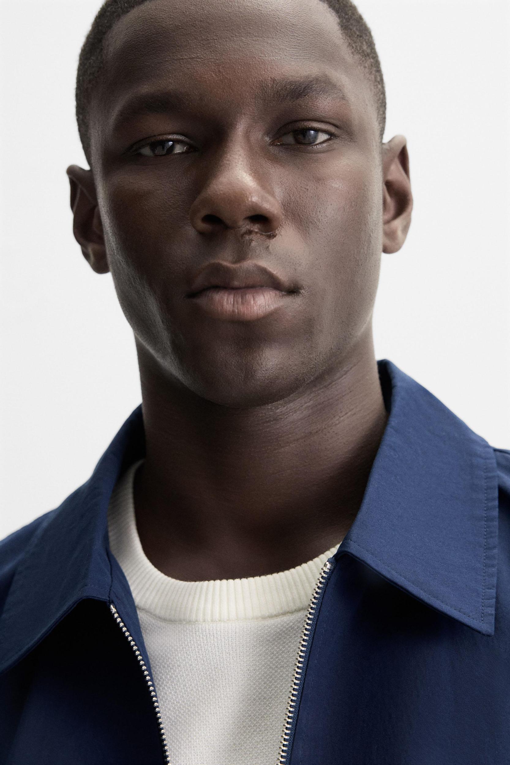 REGULAR FIT BOMBER JACKET Product Image