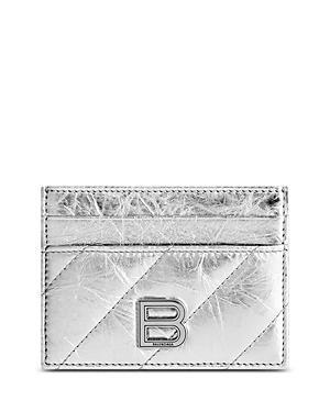 Crush Card Holder Metallized Quilted Product Image