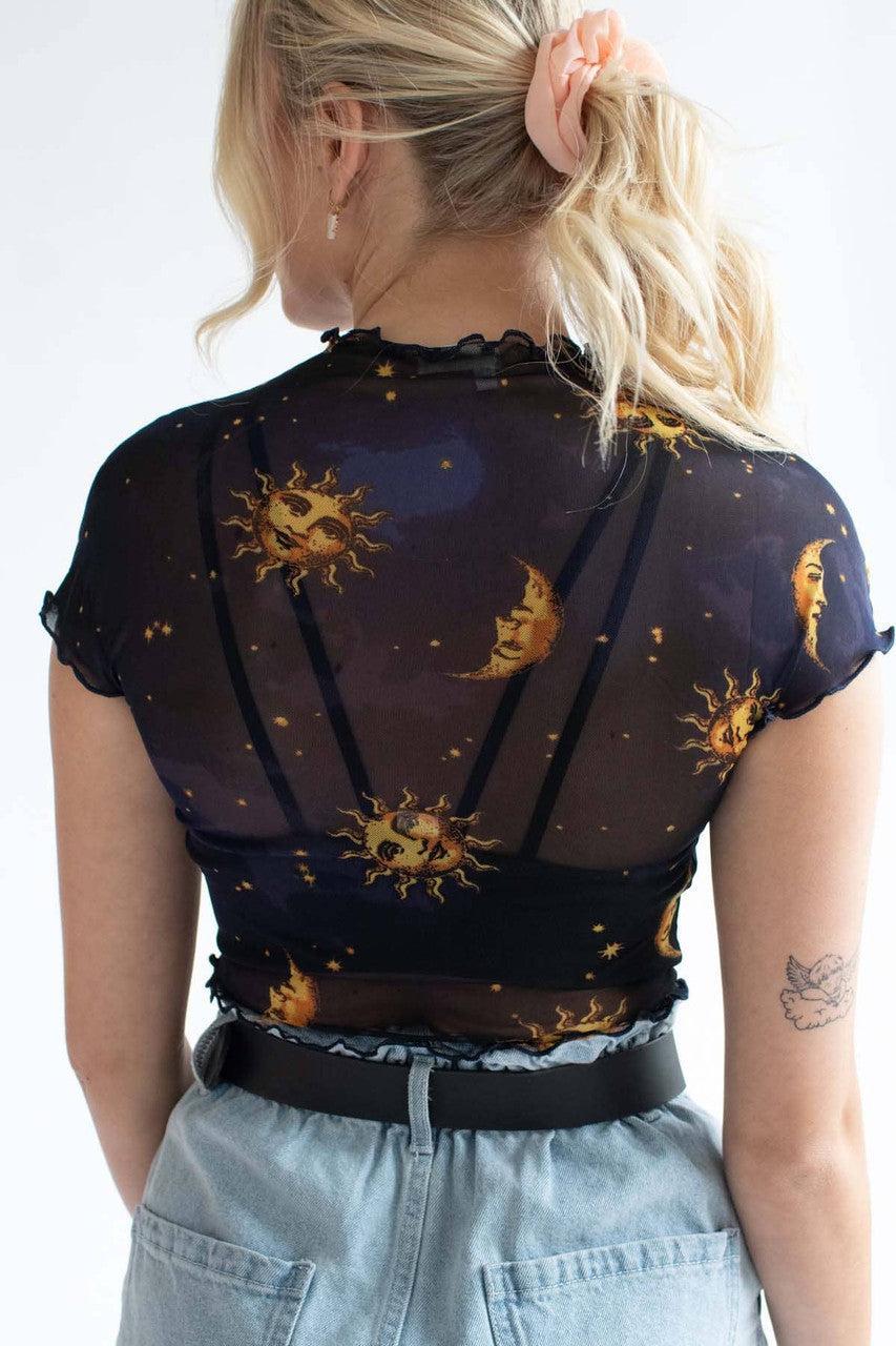 Celestial Mesh Tee Product Image