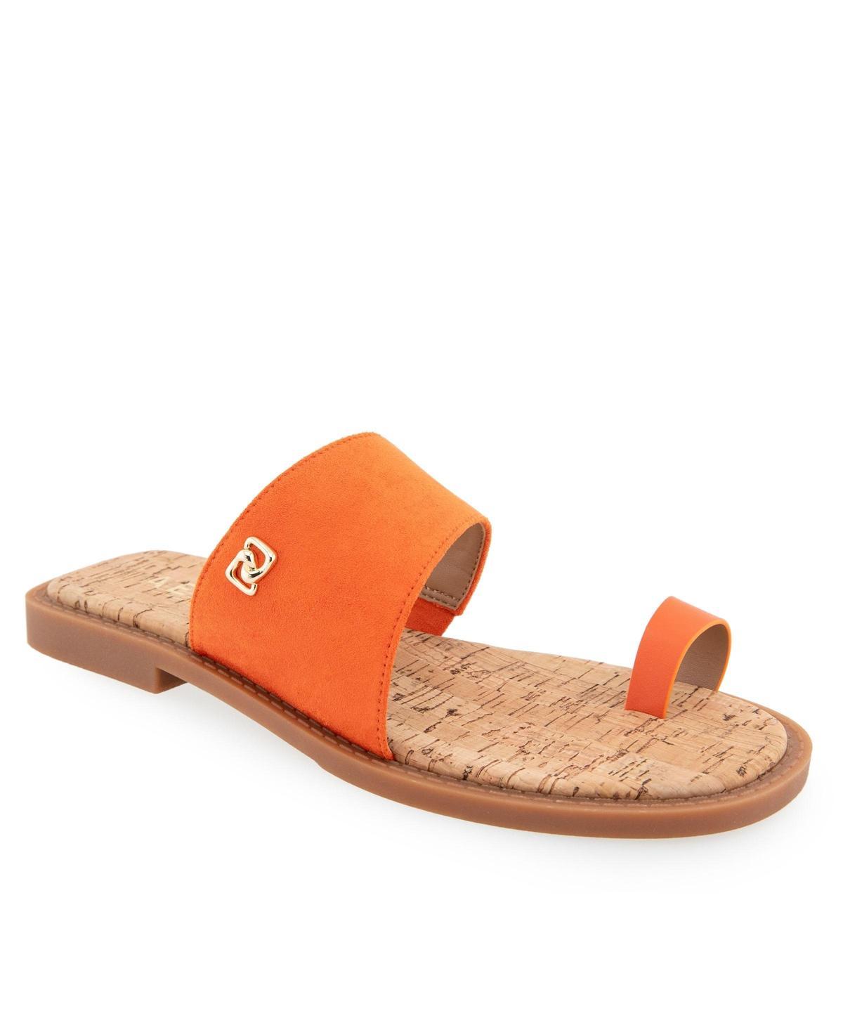 Aerosoles Carder Womens Toe Ring Slide Sandals Product Image