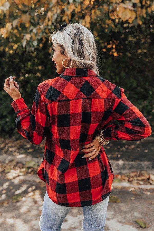 Colorado Cuddles Flannel In Red Product Image