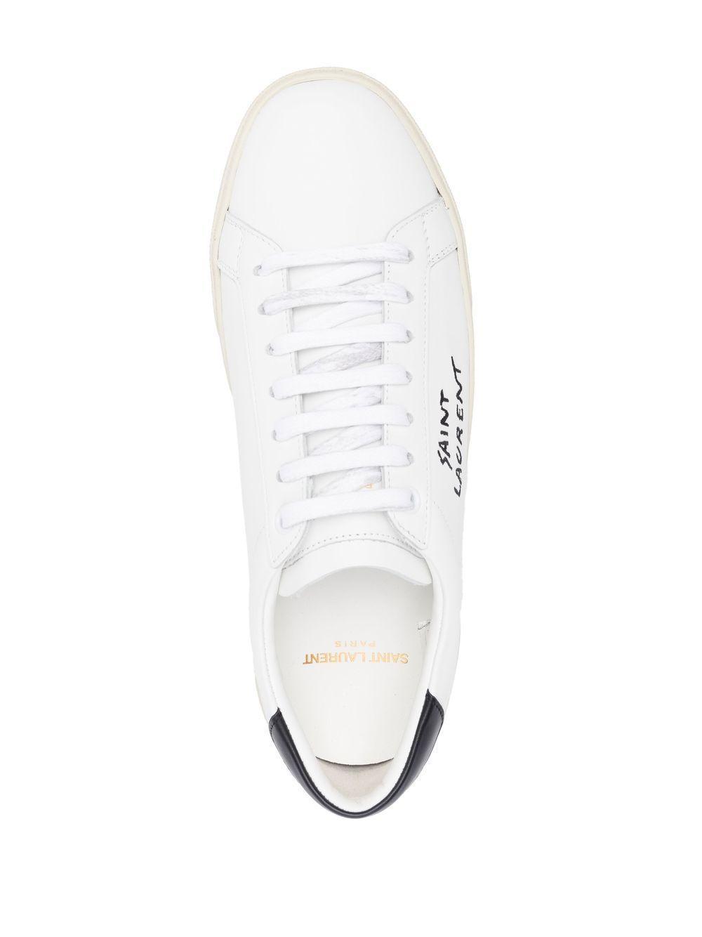 embroidered-logo sneakers Product Image