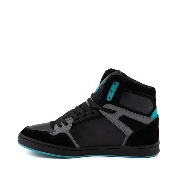 Mens DVS Honcho Skate Shoe Charcoal / Turquoise Product Image