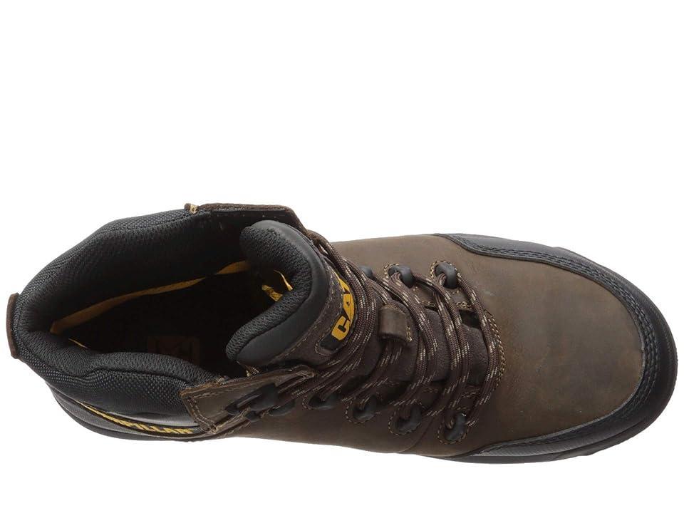 Caterpillar Resorption Waterproof Composite Toe (Seal Brown Leather) Men's Work Boots Product Image