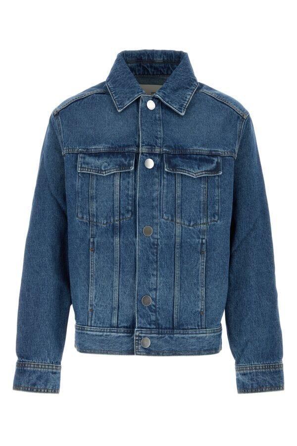 AMI ALEXANDRE MATTIUSSI Ami Man Denim Jacket In Blue Product Image