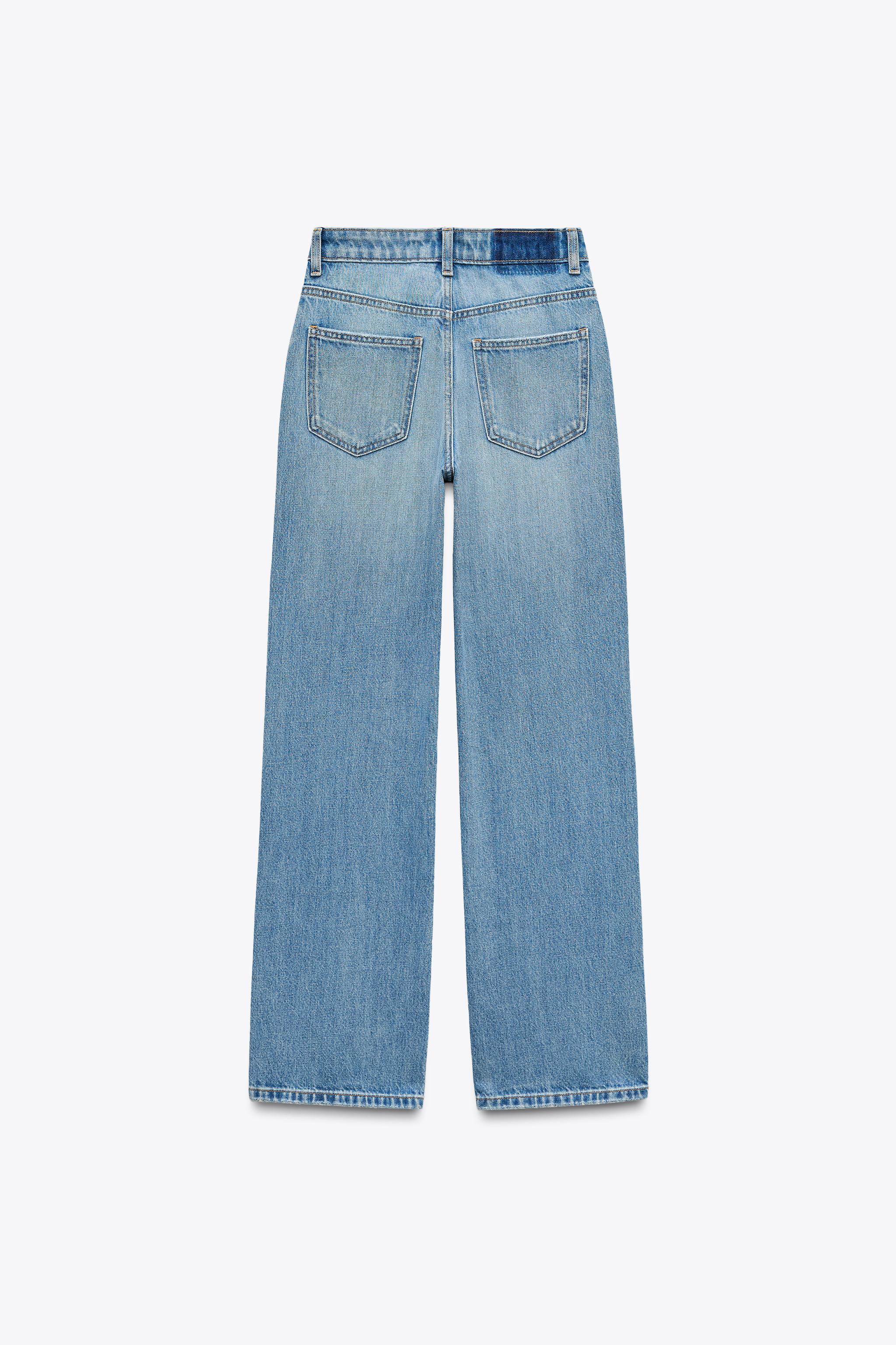 STRAIGHT LEG LONG LENGTH Z1975 JEANS WITH A HIGH WAIST Product Image