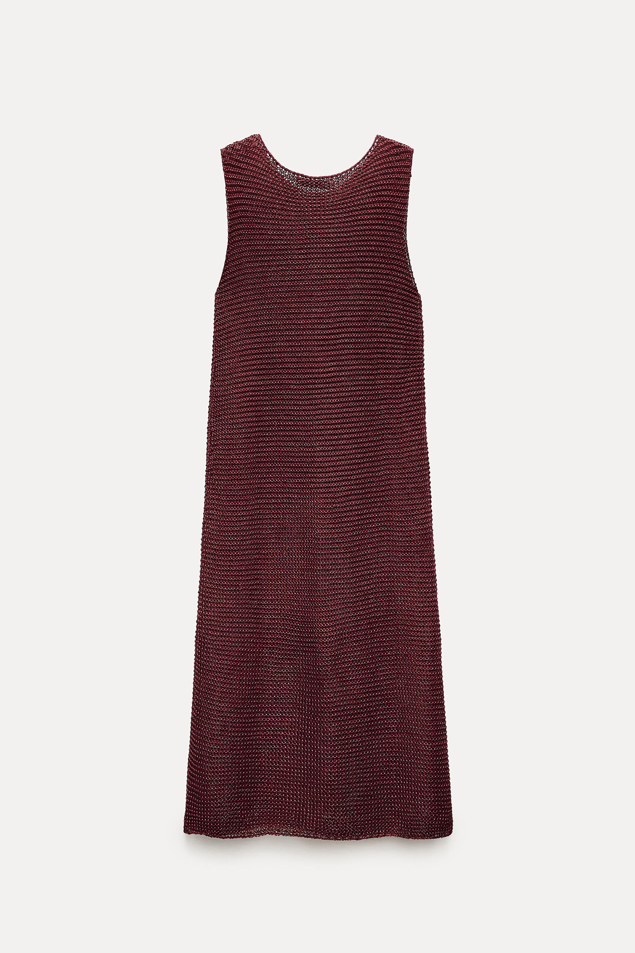 TEXTURED KNIT DRESS Product Image