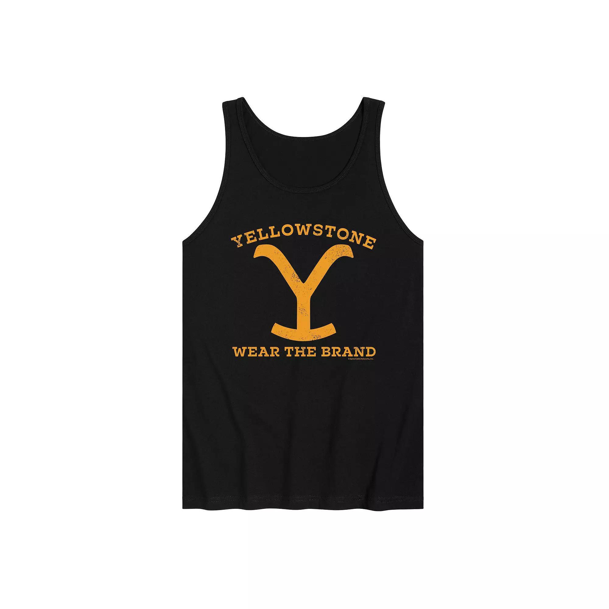 Men's Yellowstone Brand Y Tank Top, Size: XL, Black Product Image