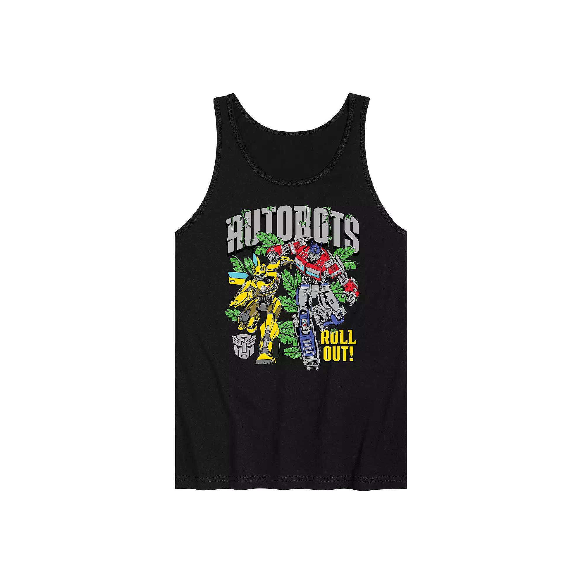 Men's Transformers Autobots Roll Out Graphic Tank Top,  Product Image