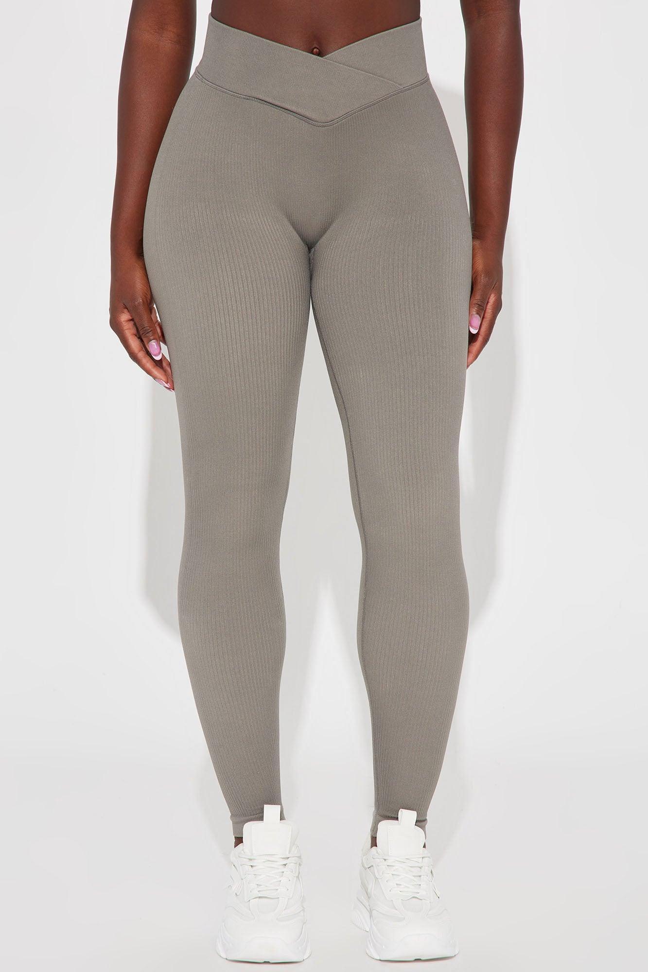 Namaste Seamless Active Leggings - Charcoal Product Image