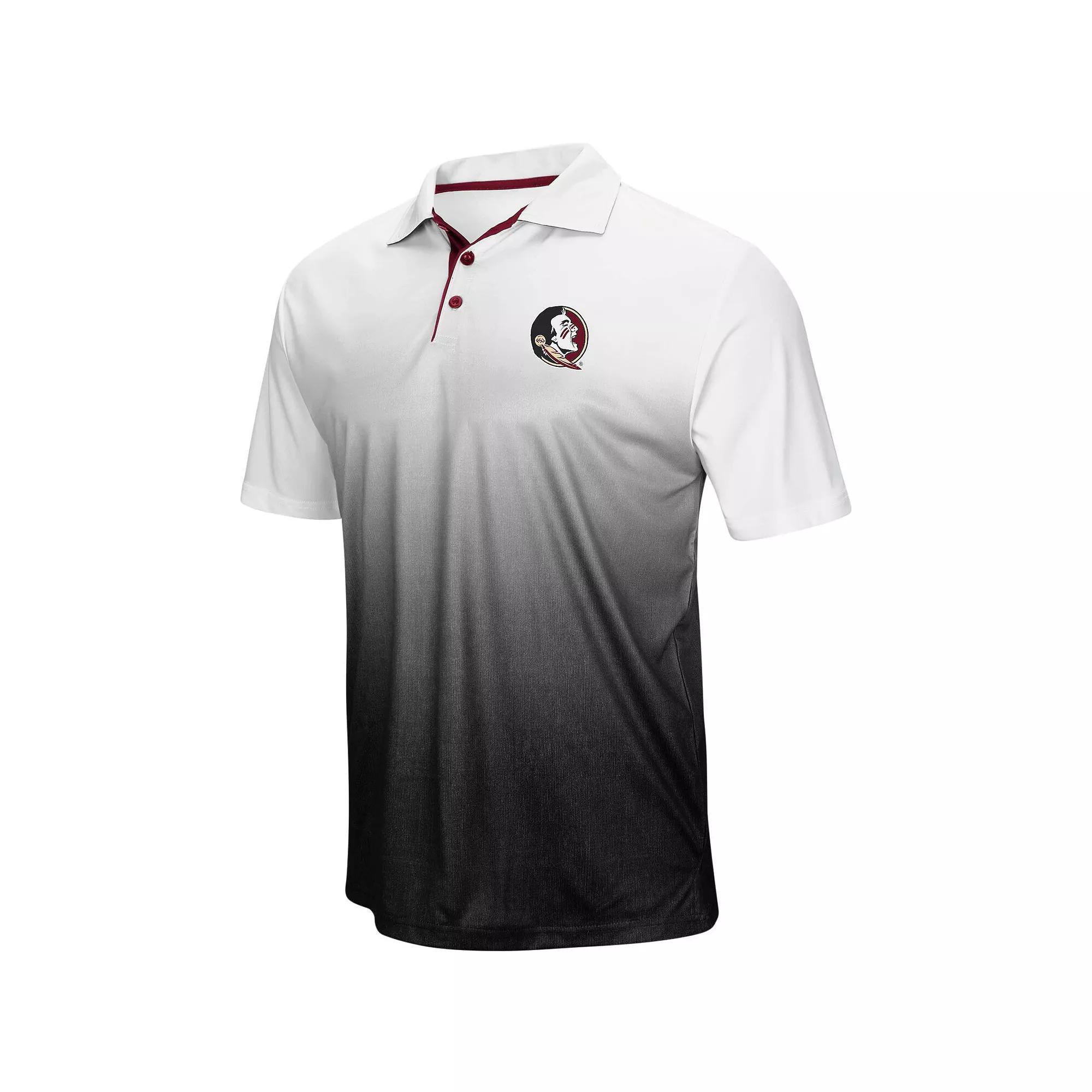 Mens Colosseum Heathered Gray Alabama Crimson Tide Magic Team Logo Polo Product Image
