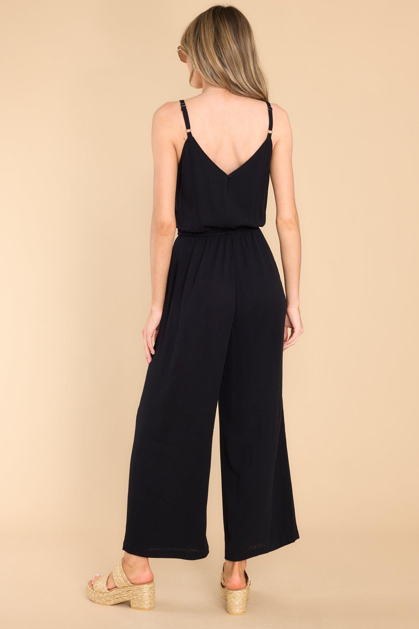 Light It Up Black Jumpsuit Product Image