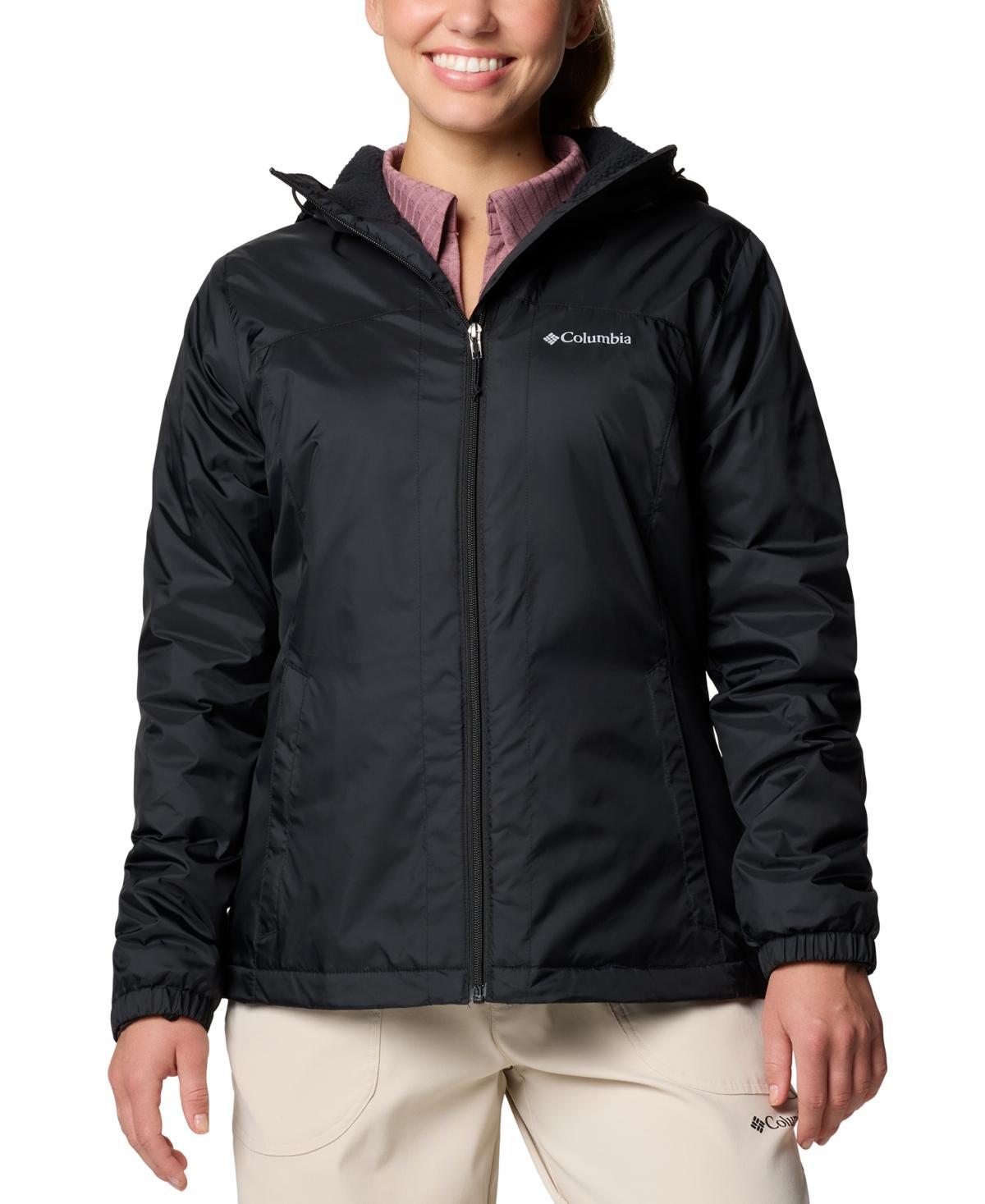 Women's Columbia Switchback II Sherpa-Lined Jacket, Size: XXL, Black Product Image