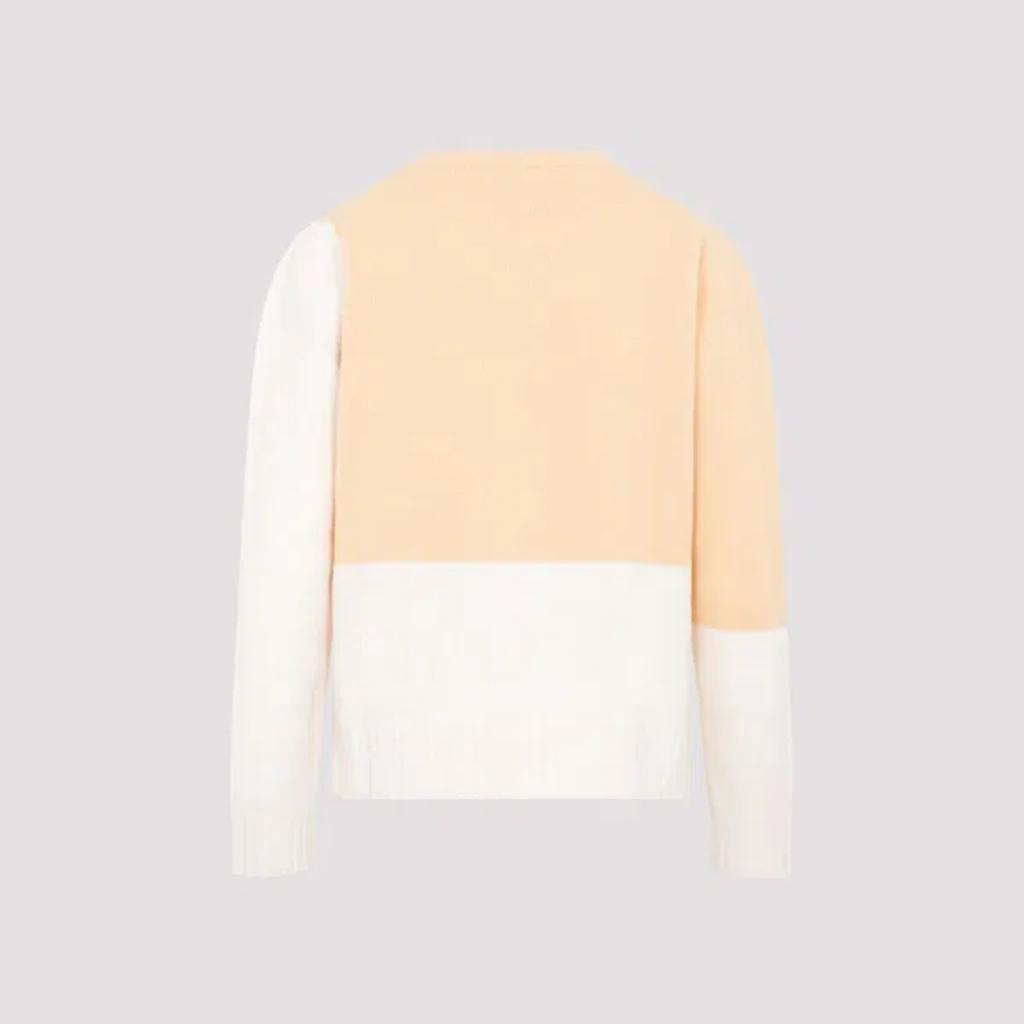 JIL SANDER Wool Sweater In Yellow Product Image