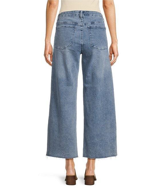 Reba Mcalester Wide-Leg Cropped Jeans Product Image