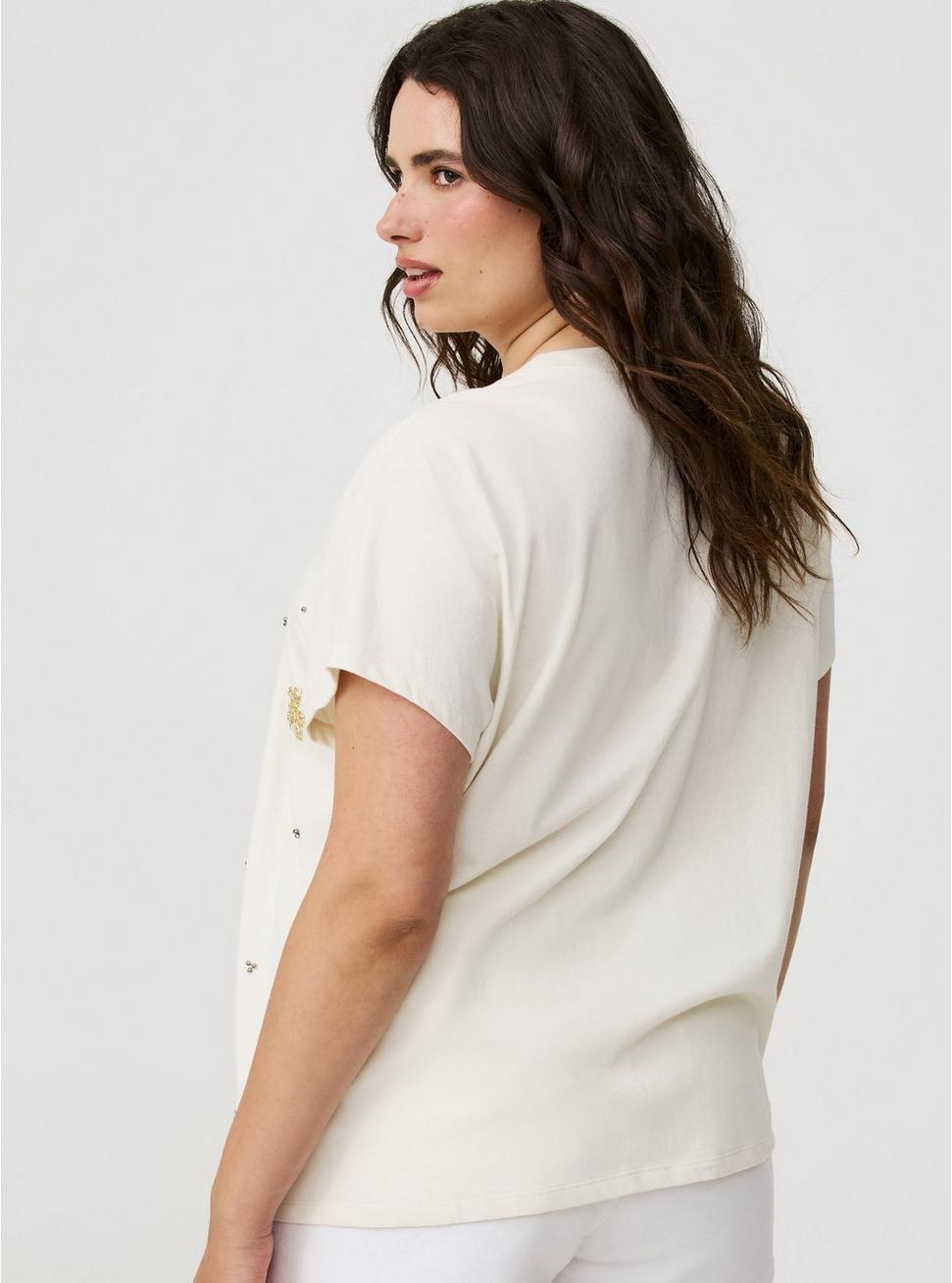 Embellished Crew Tee Product Image