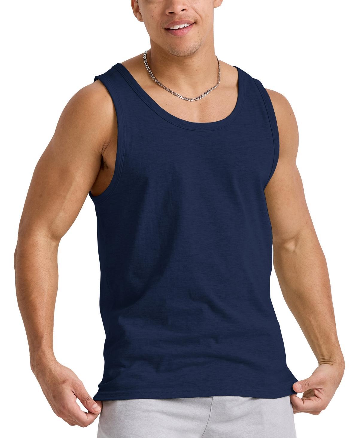 Mens Hanes Originals Tri-Blend Crewneck Tank Top Product Image