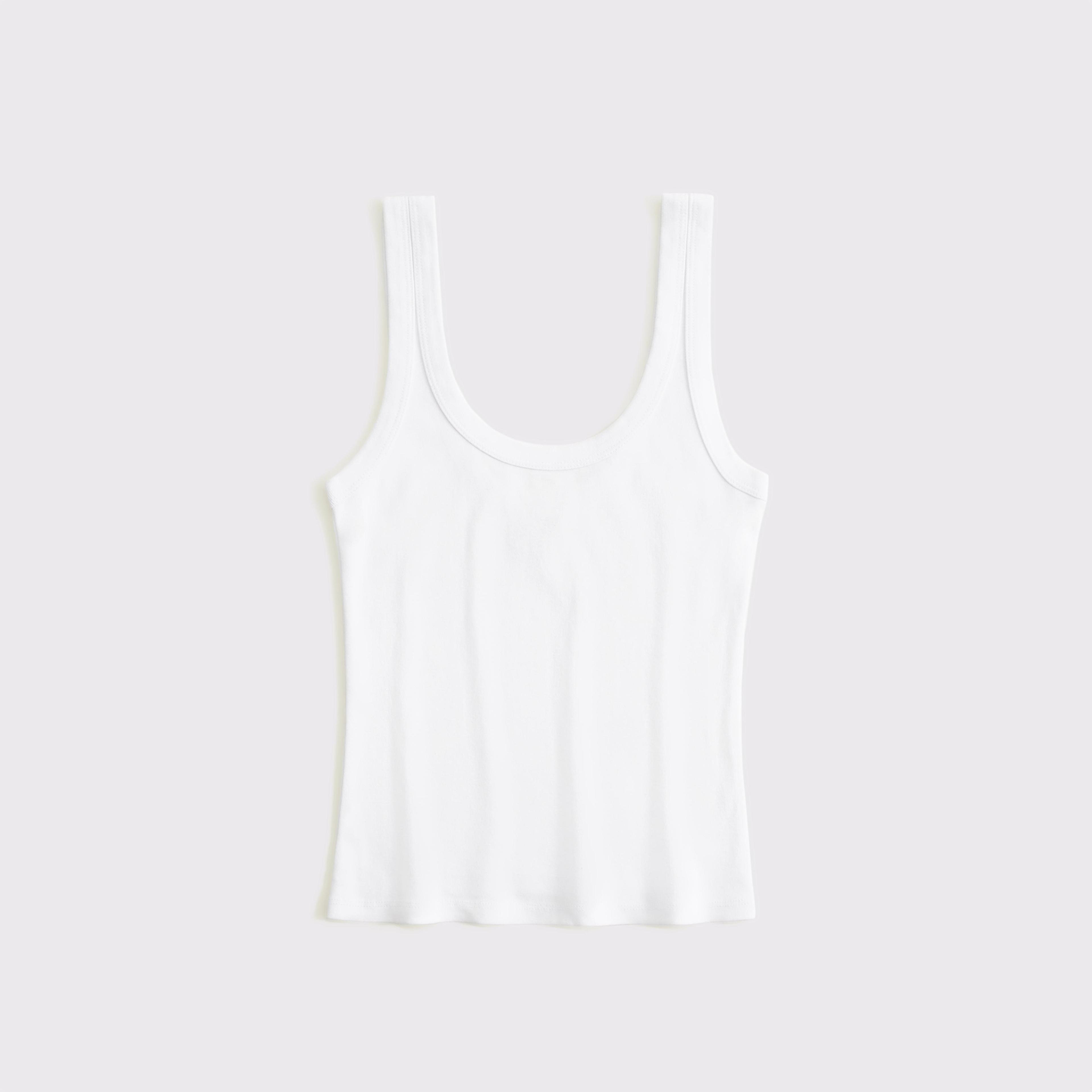 Vintage Rib Tuckable Scoopneck Tank Product Image