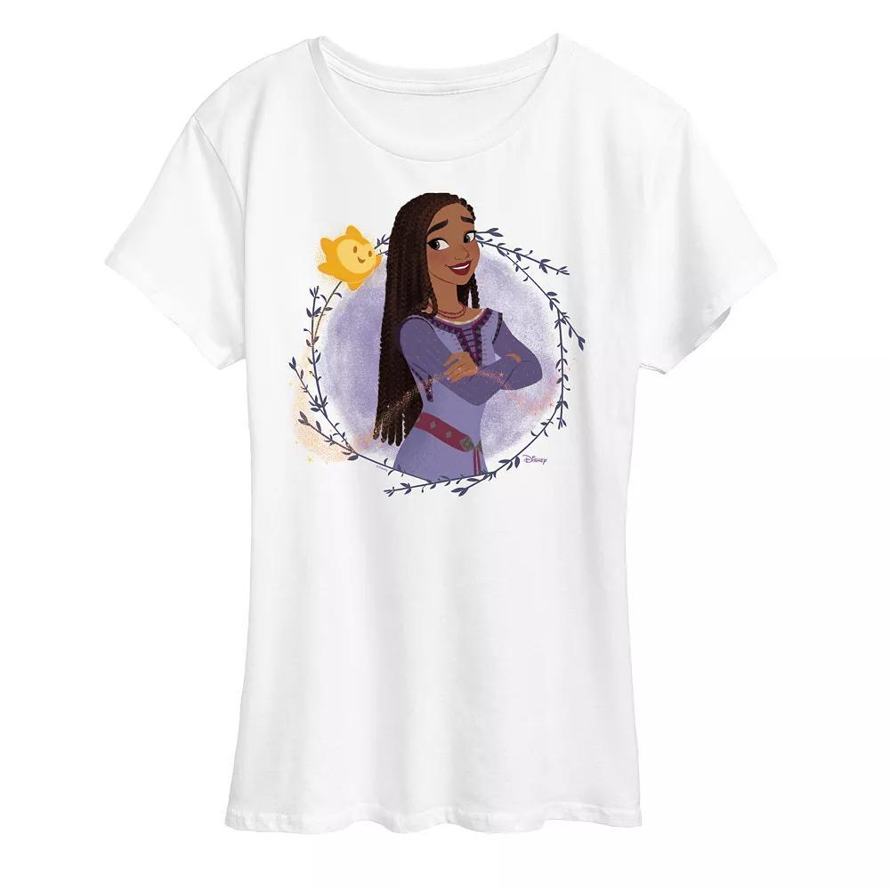 Disney's Wish Asha and Star Women's Graphic Tee, Girl's,  Product Image