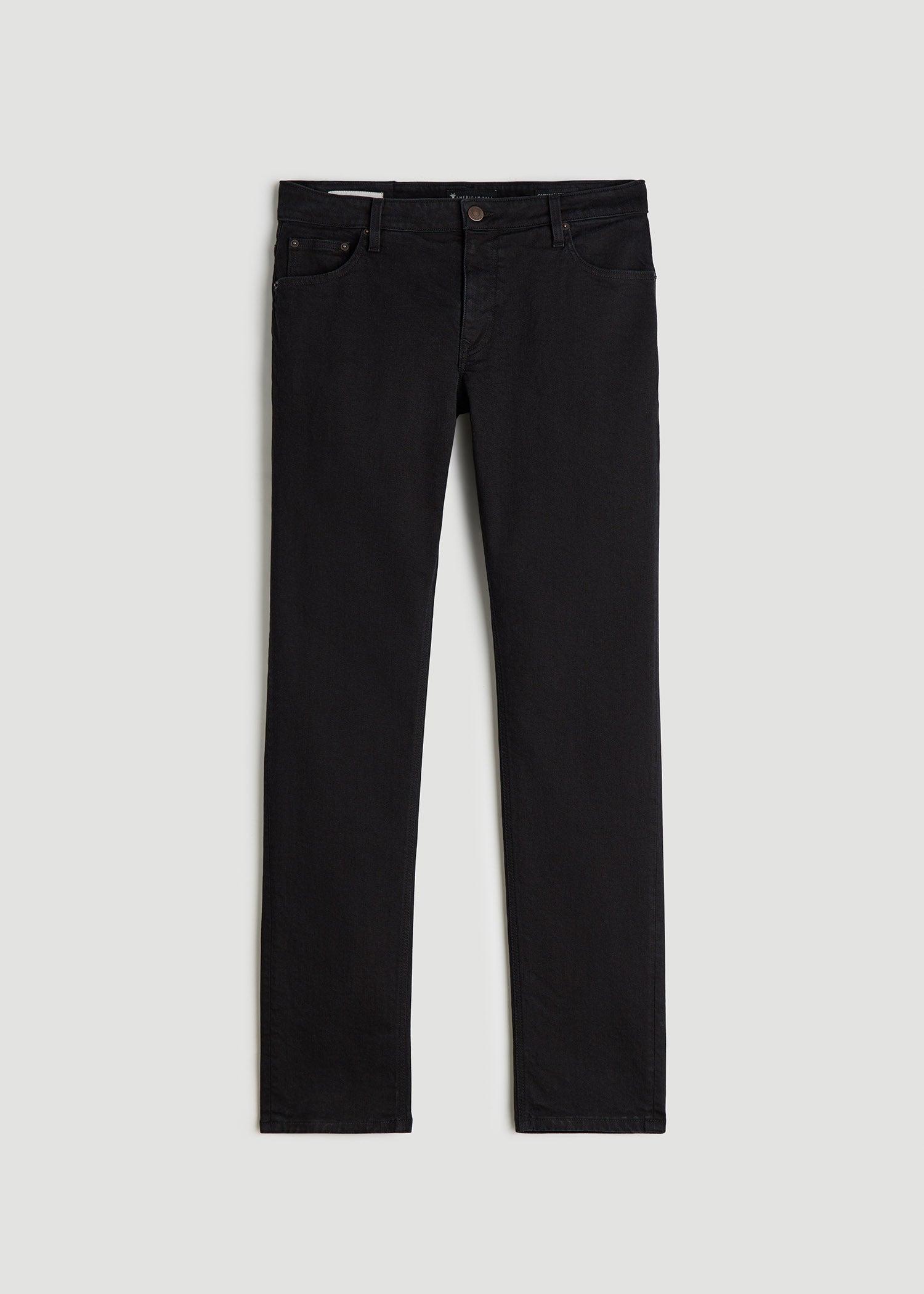 Americana Collection Carman Tapered Fit Jeans For Tall Men in Lark Black Male Product Image