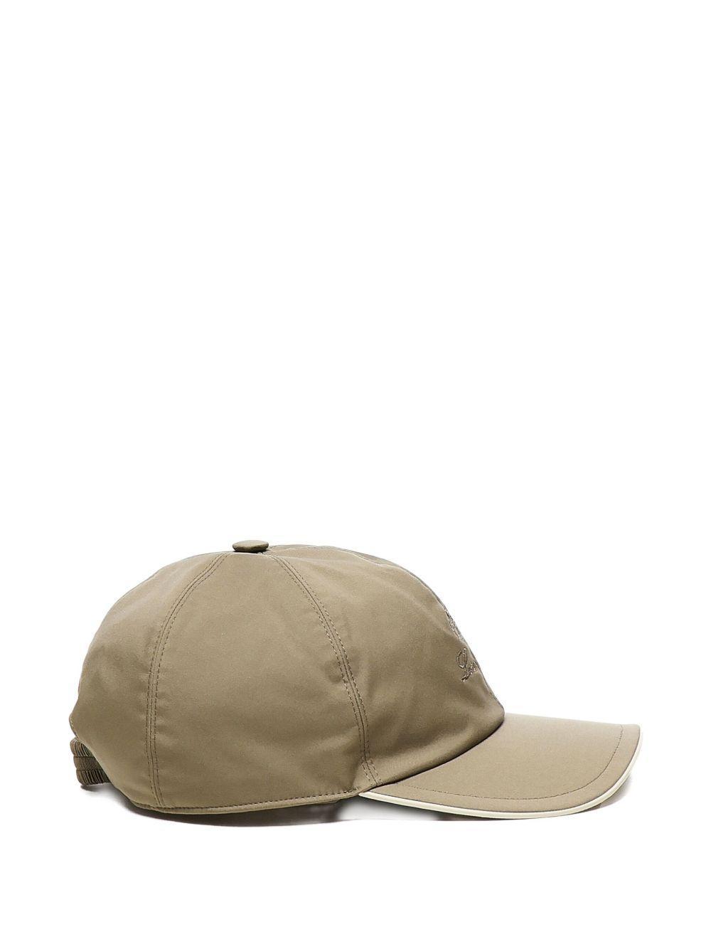 embroidered-logo baseball cap Product Image