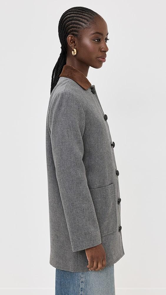 Veronica Beard Freya Dickey Coat | Shopbop Product Image