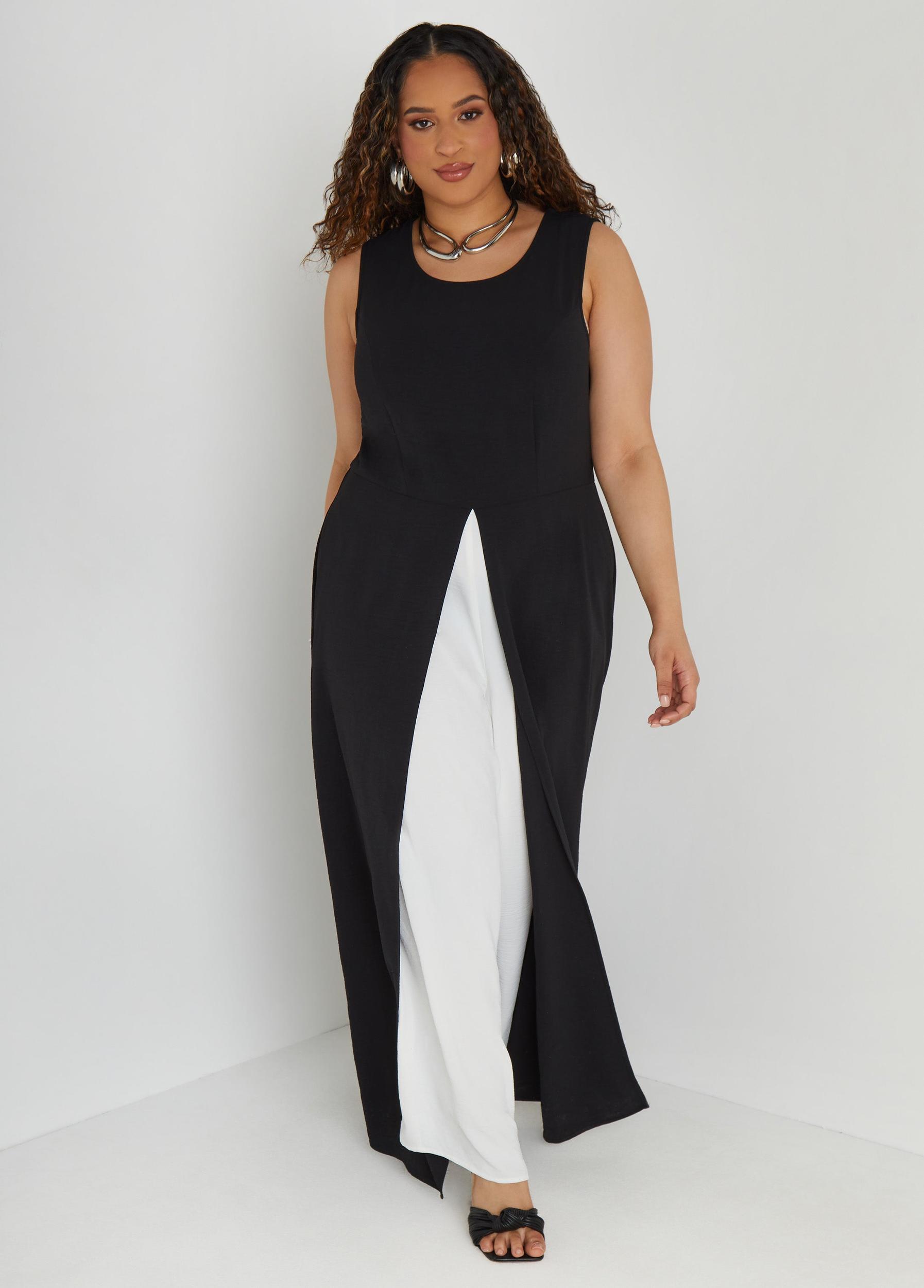 Layered Two Tone Jumpsuit Product Image