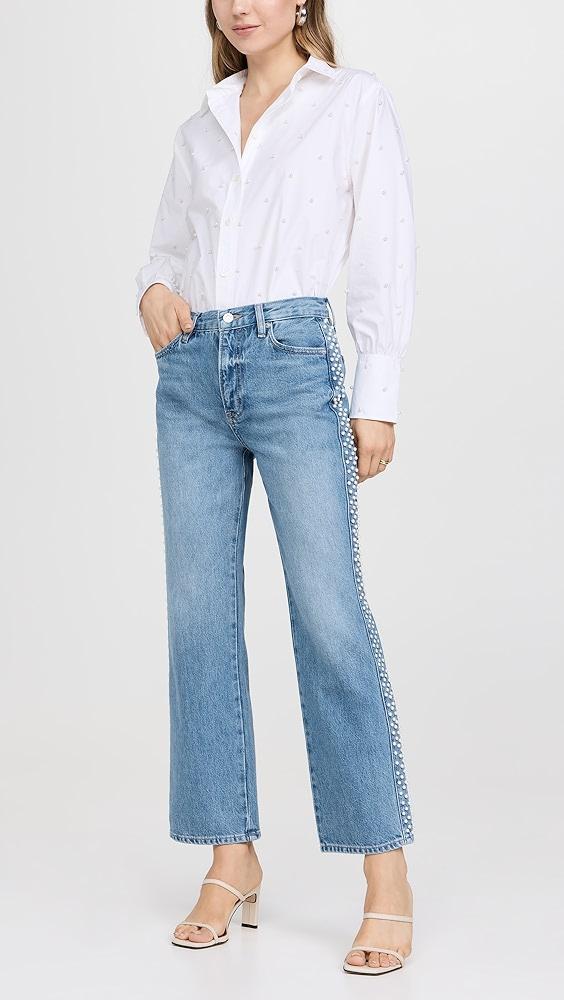 FRAME Pearl Atelier Le Jane Crop Jeans | Shopbop Product Image