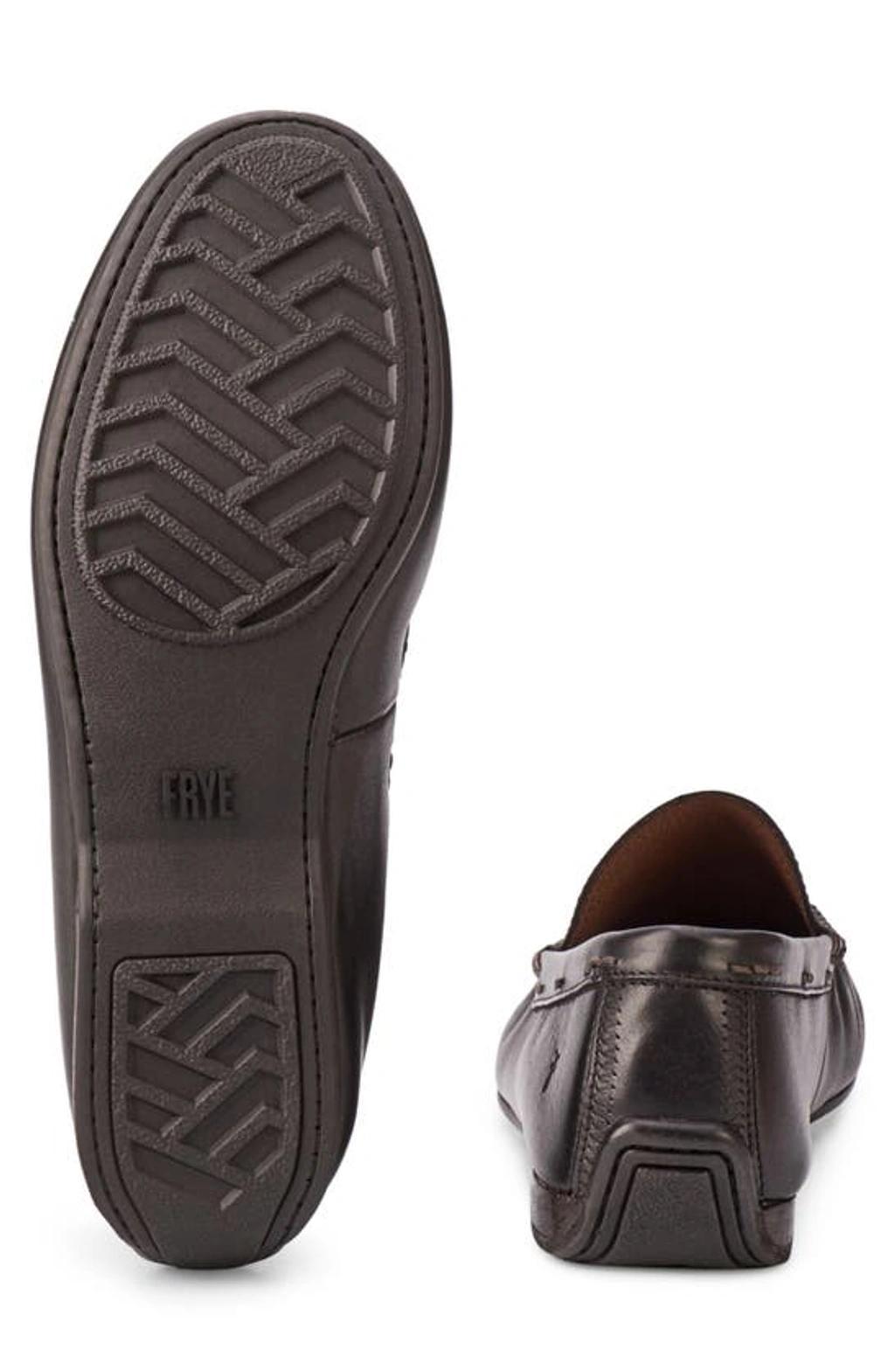 FRYE Lewis Venetian Loafer In Black Product Image