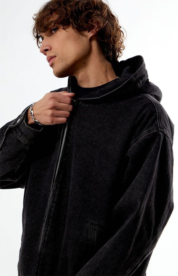 Men's Wash Hooded Jacket - Product Image