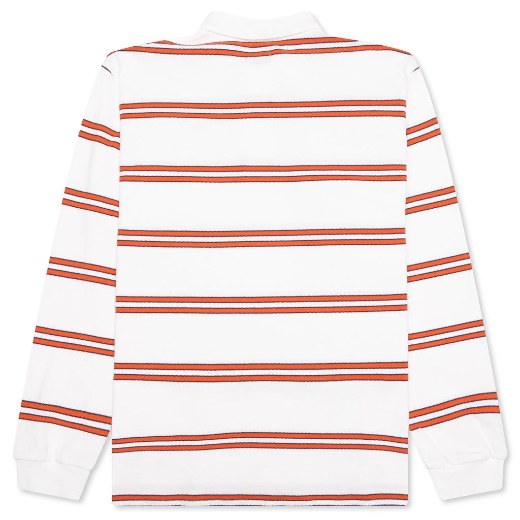 Polo L/S Shirt - White Male Product Image
