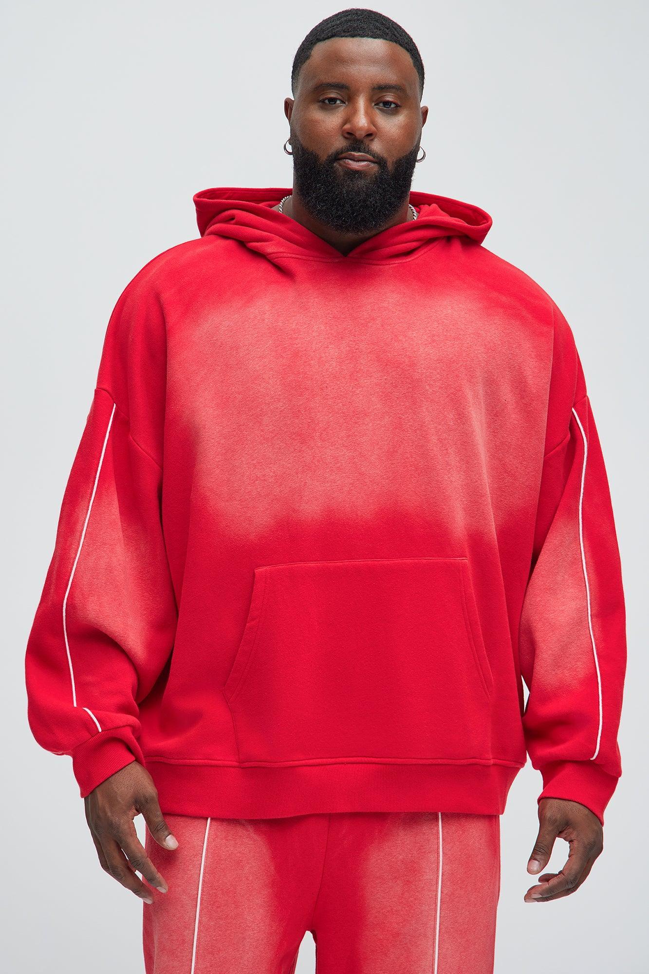 Tyson Just Go With It Oversized Hoodie - Red Product Image