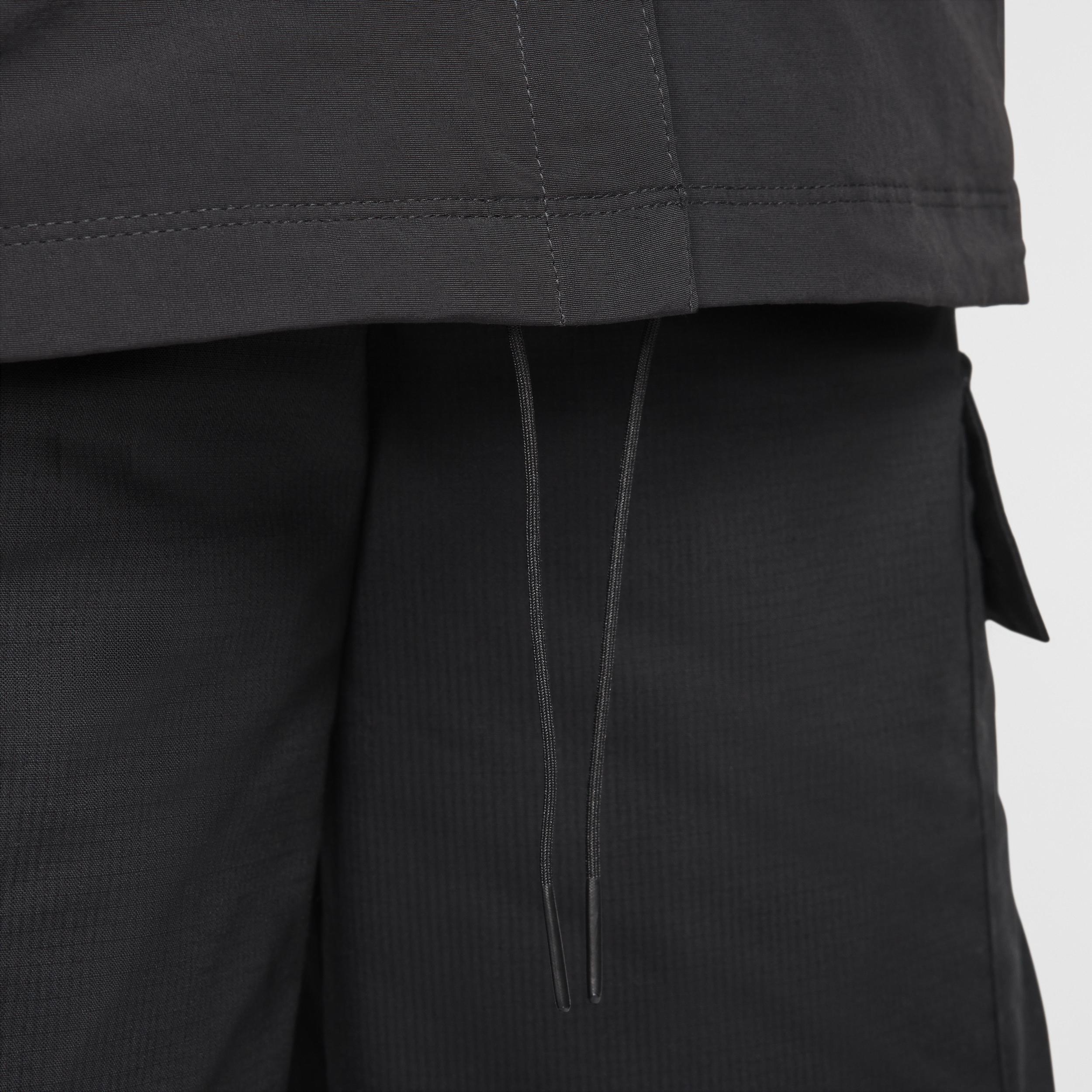 Womens Nike Sportswear Essential Oversized UV Woven Coaches Jacket | FV7560-010 Product Image