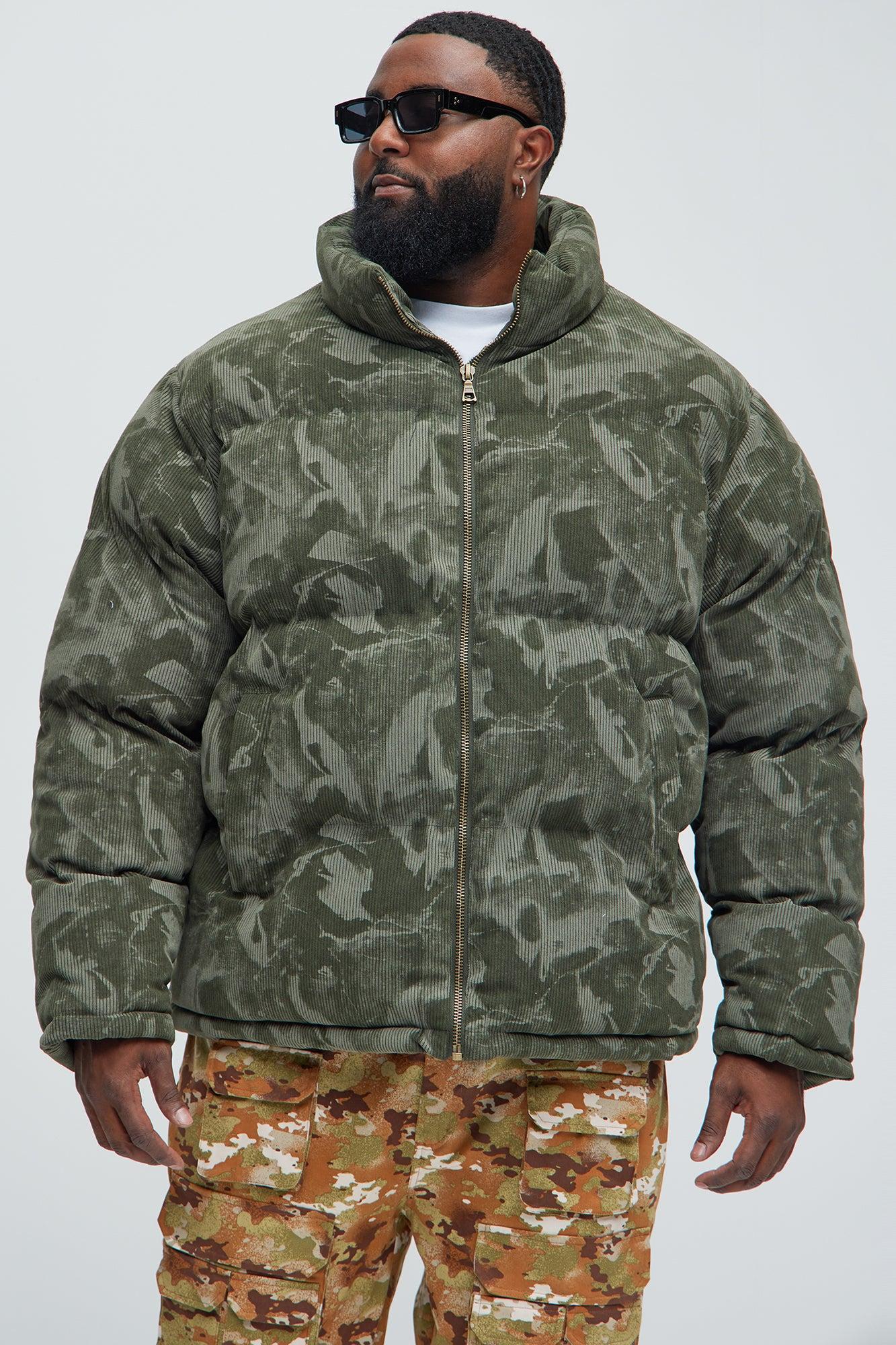Medley Puffer Jacket - Green Product Image