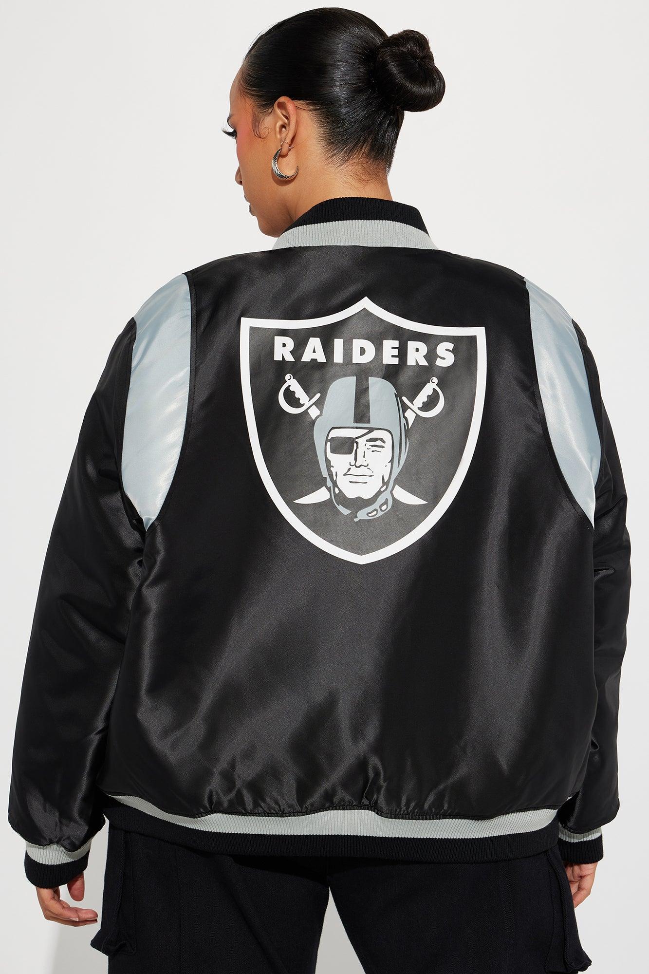 Raiders House Bomber Jacket - Black Female Product Image