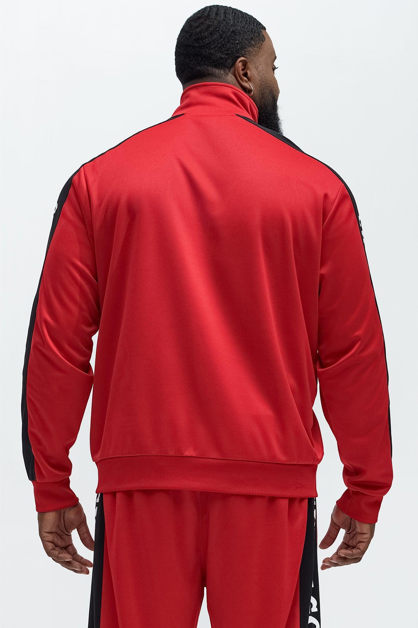 Bulls Stand By Track Jacket - Red Male Product Image
