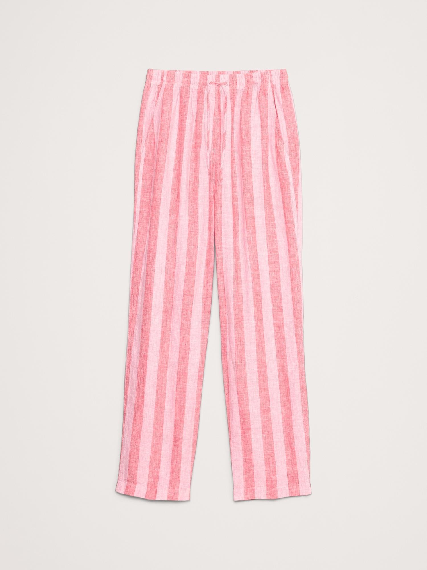 Linen Pull-On Ankle Pant Product Image