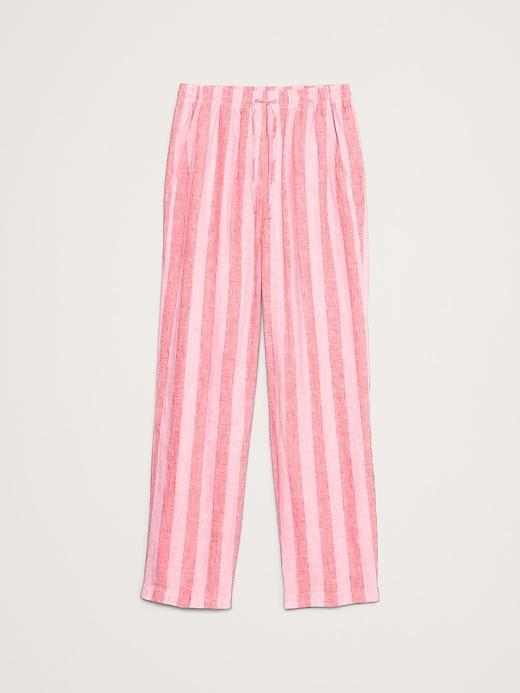 Linen Pull-On Ankle Pant Product Image