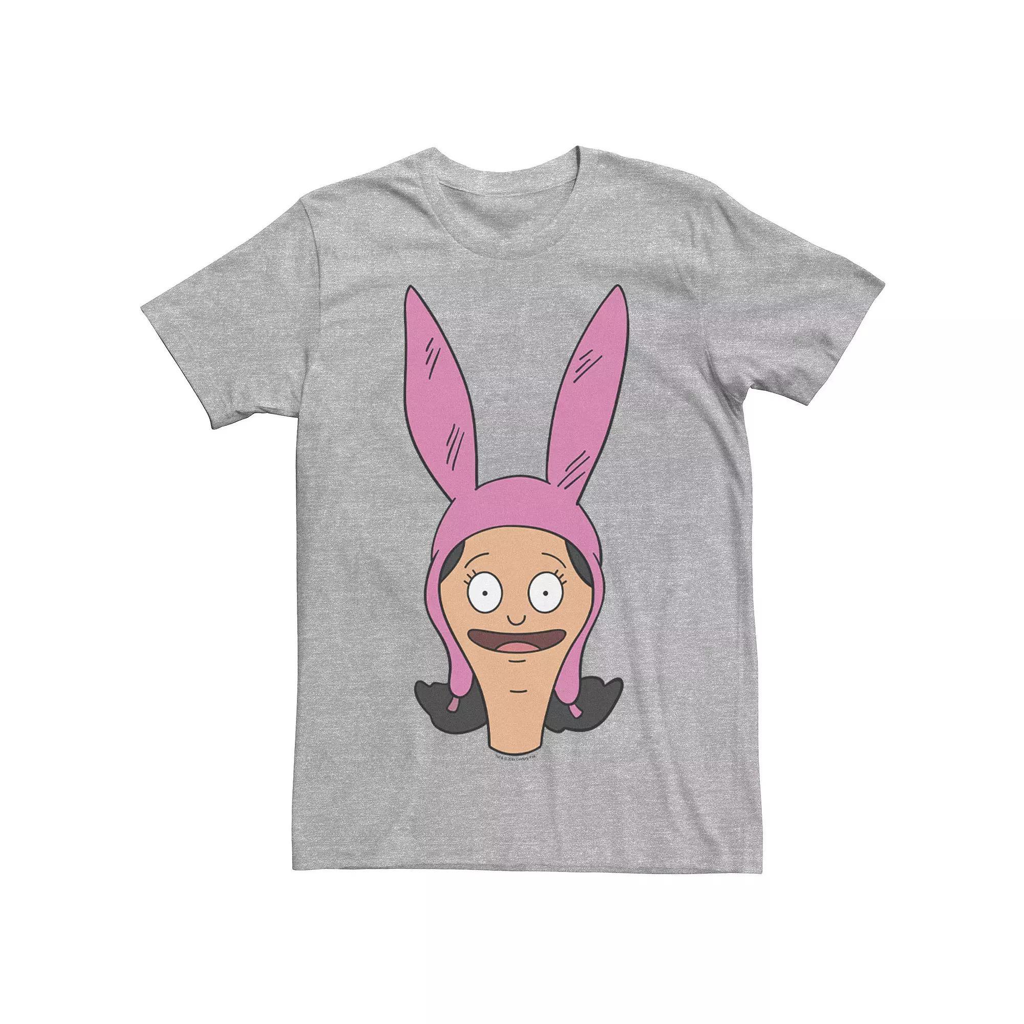 Men's Bob's Burgers Louise Big Face Portrait Tee,  Product Image