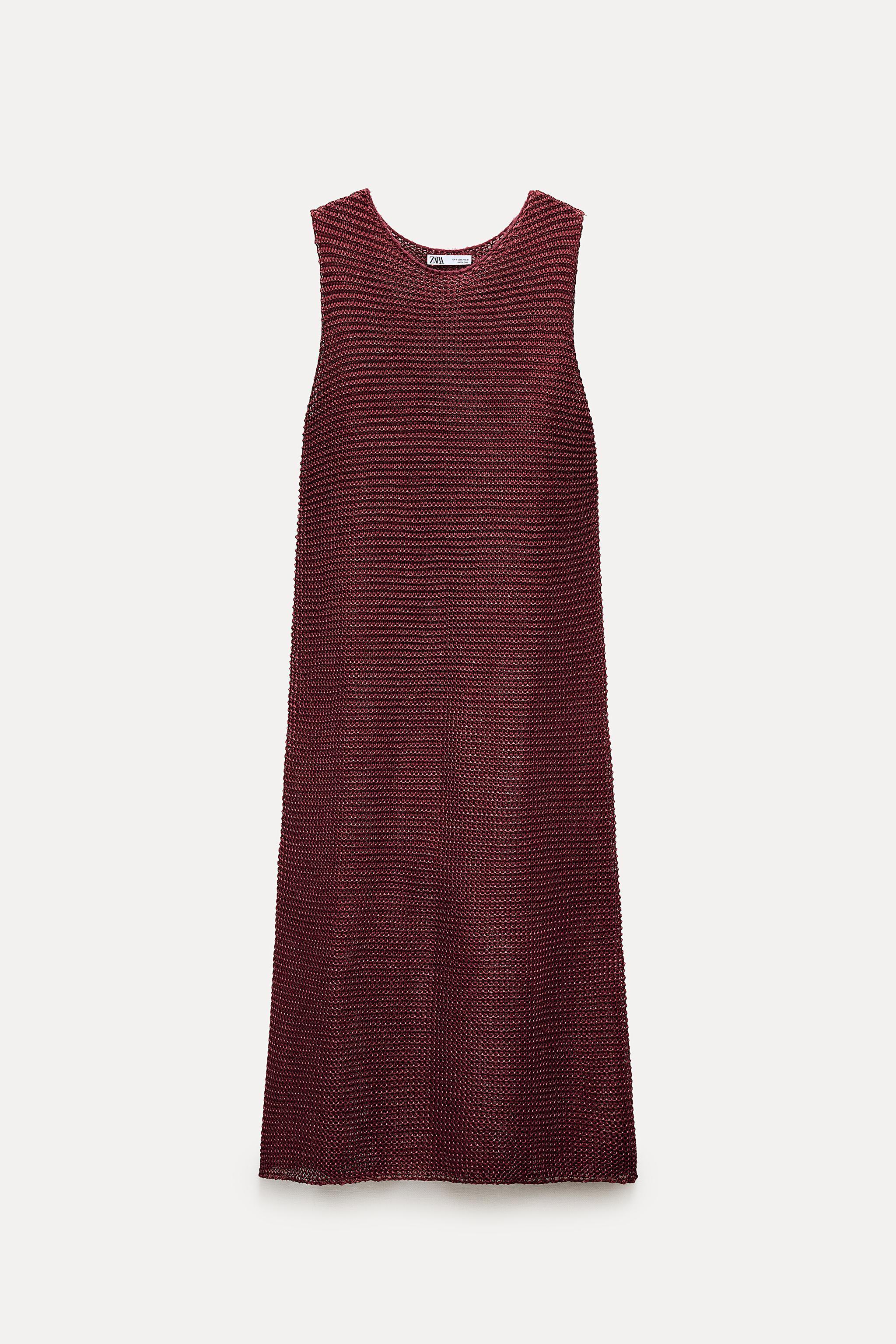 TEXTURED KNIT DRESS Product Image