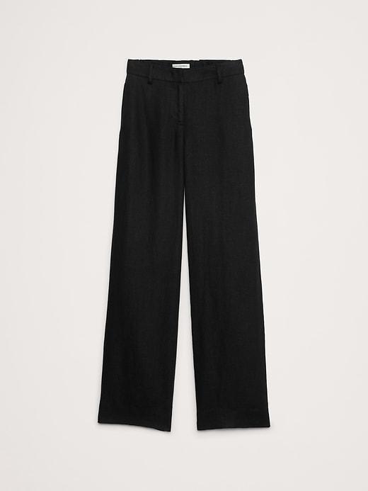 The Everyday Wide-Leg Linen Pant Product Image