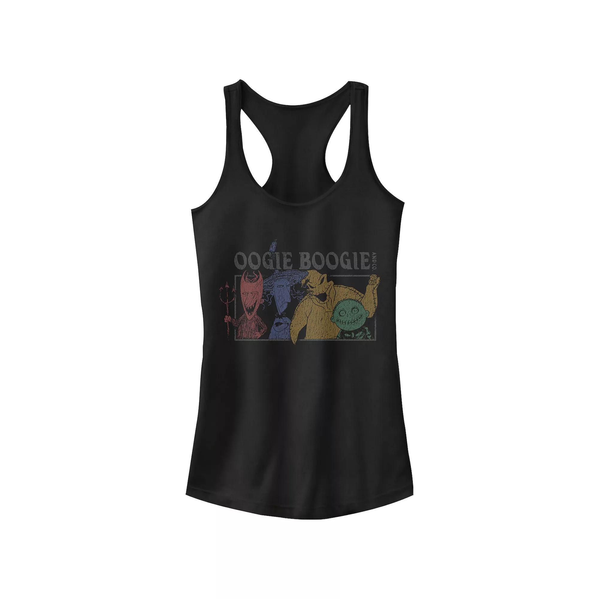 Disney's The Nightmare Before Christmas Oogie Boogie's Team Juniors' Racerback Tank Top, Girl's,  Product Image