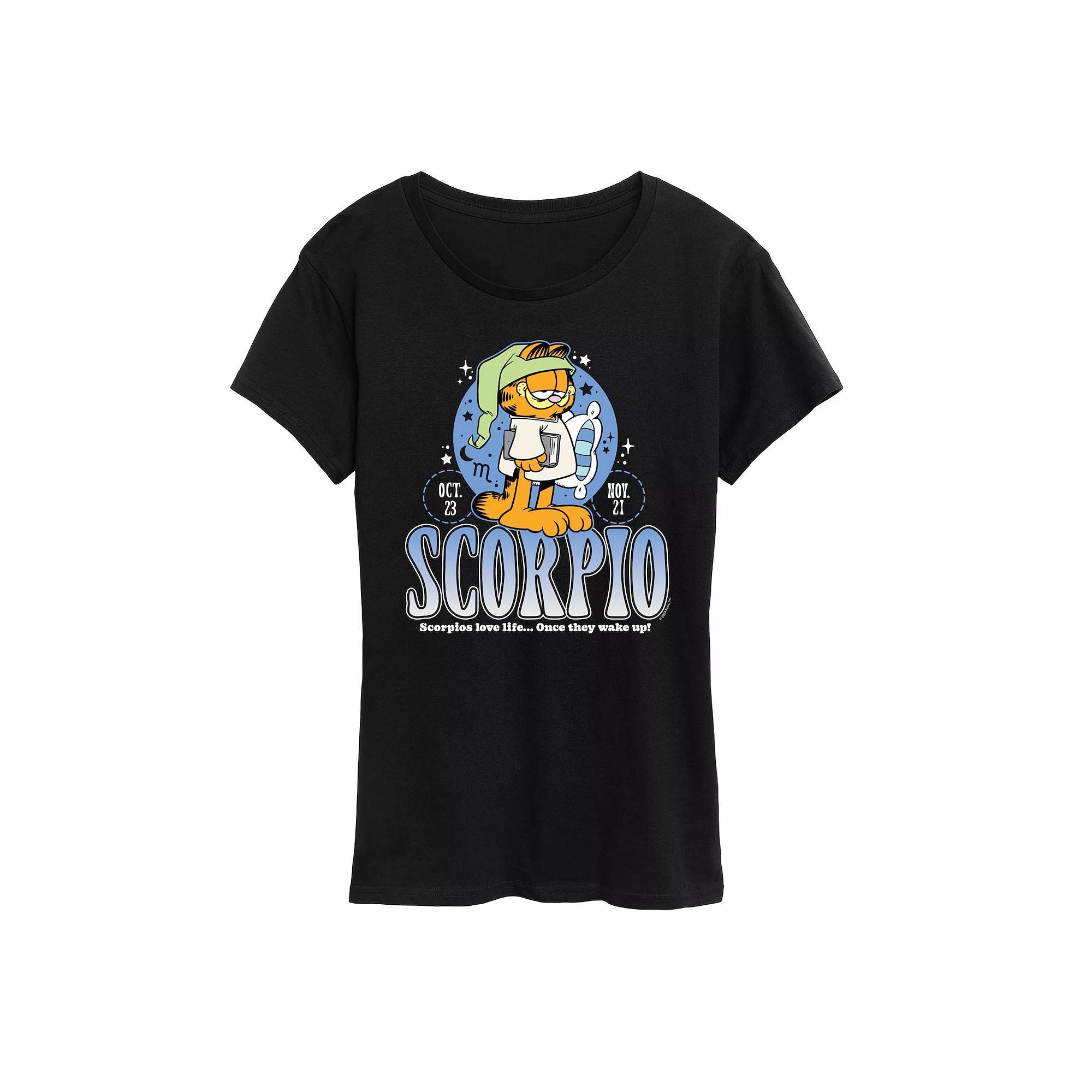 Plus Garfield Scorpio Graphic Tee, Women's,  Product Image