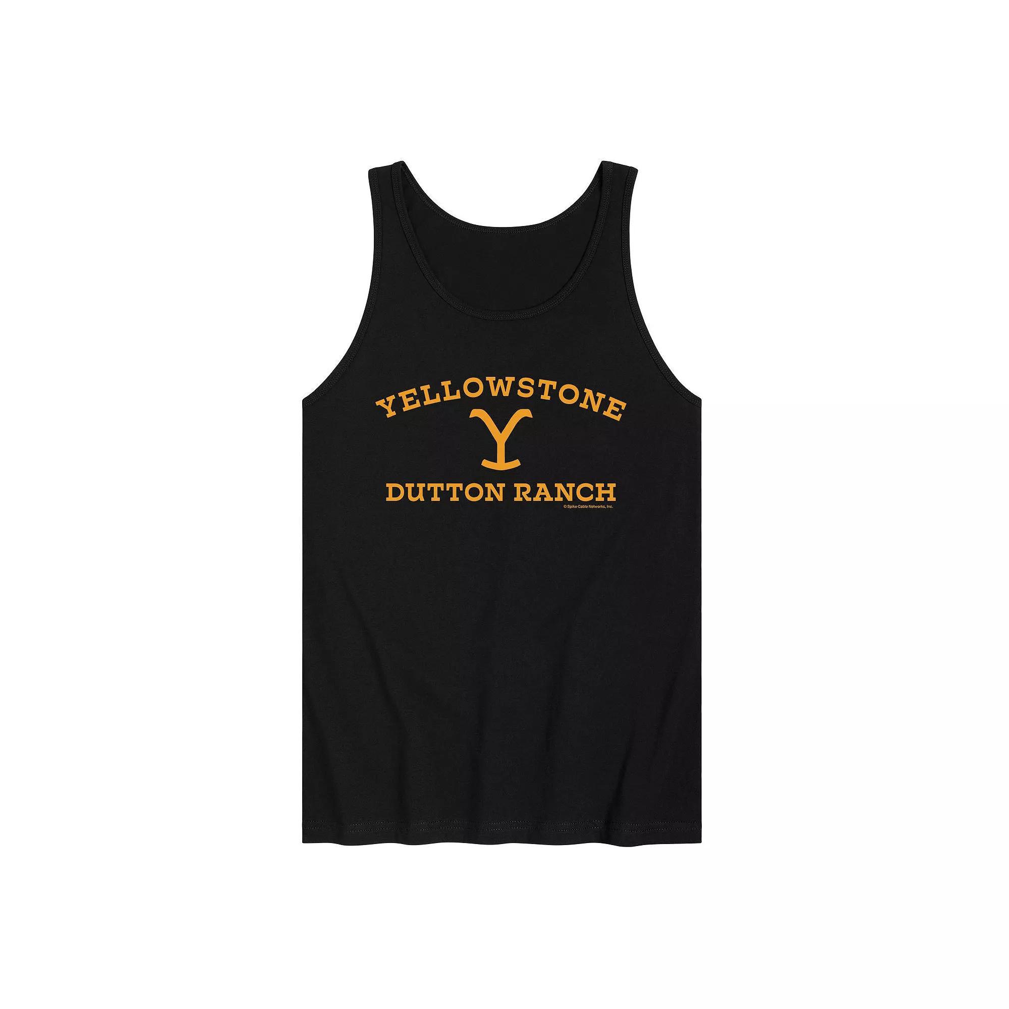 Men's Yellowstone Ranch Logo Tank Top,  Product Image