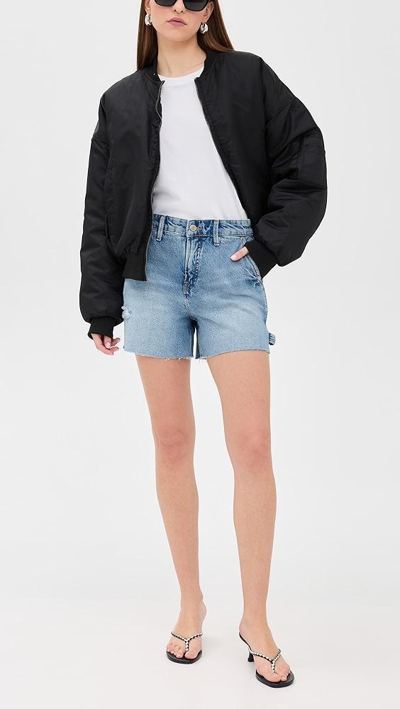 Good American Good 90s Long Shorts | Shopbop Product Image