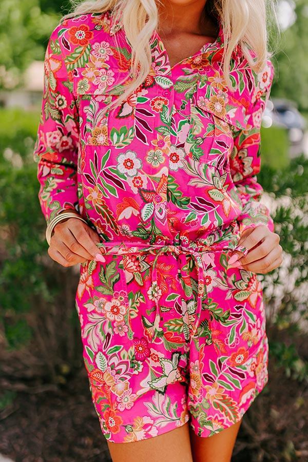 Captivating Cuteness Floral Romper Product Image